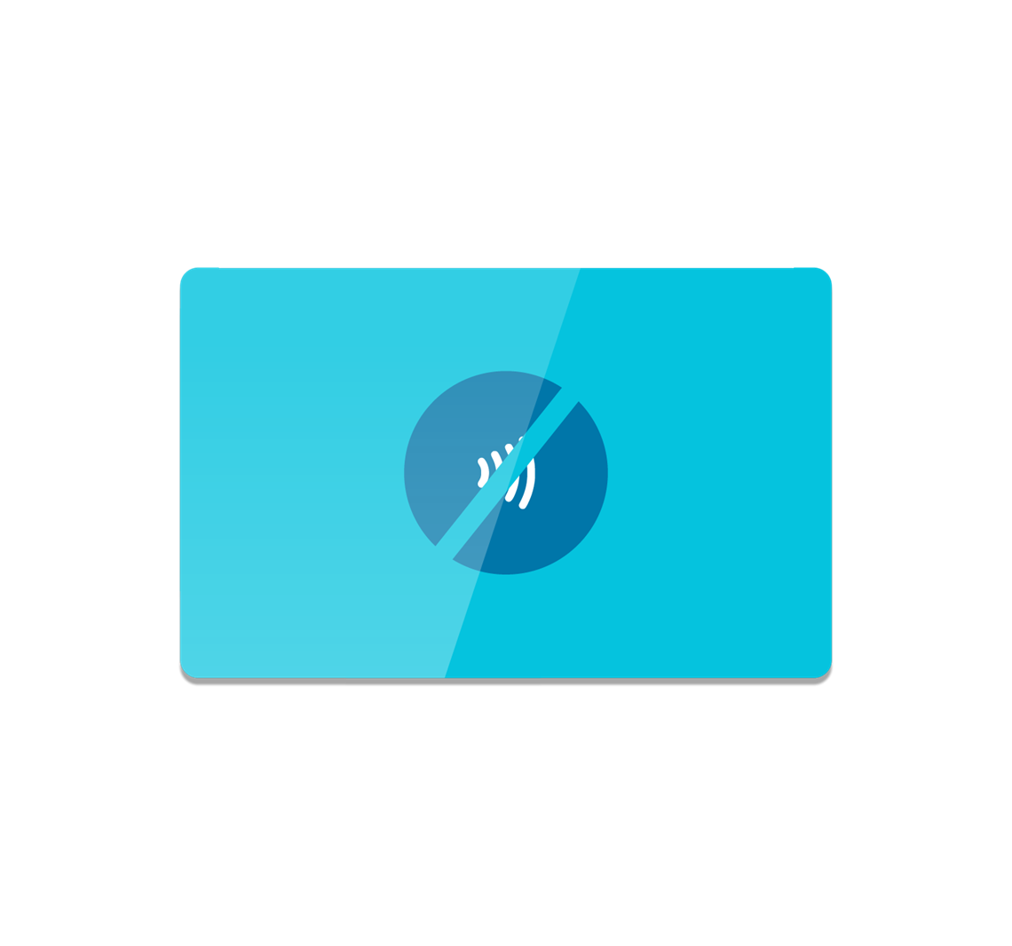Show details for Plastic Variable Data Shield Card
