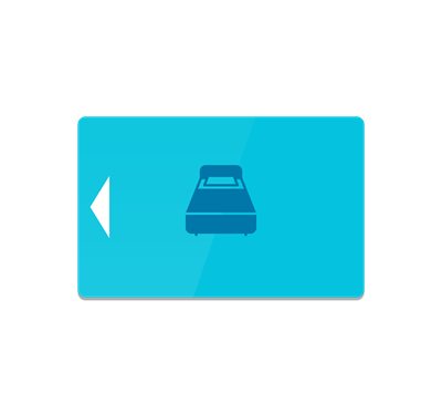 Show details for Contactless Plastic Hotel Key Card