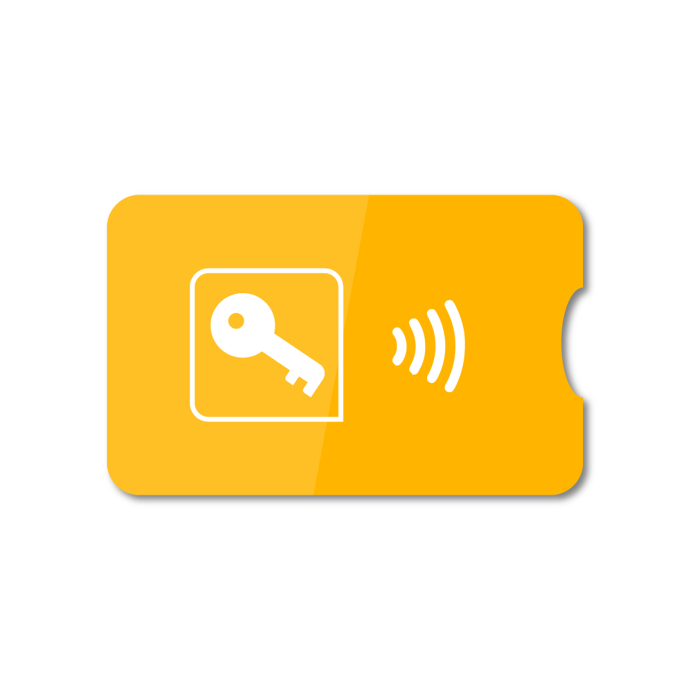 Show details for Contactless Plastic Hotel Key Card