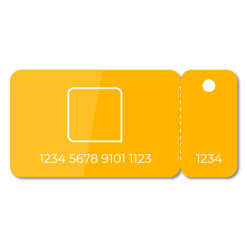 Show details for Plastic Variable Data Card & Fob