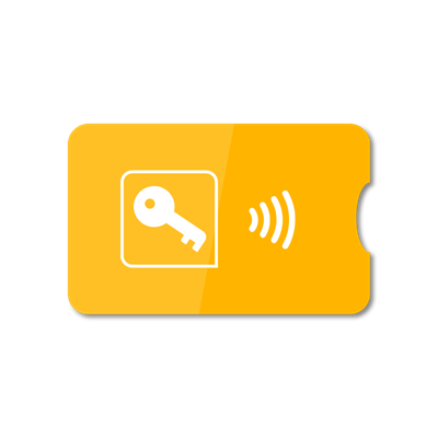 Show details for Contactless Plastic Hotel Key Card